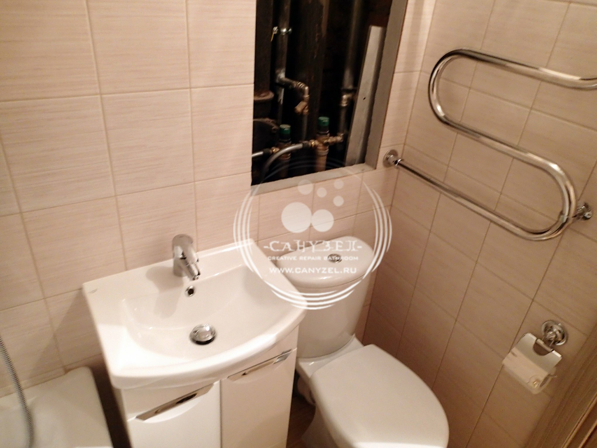 Ремонт санузла под ключ Одинцово